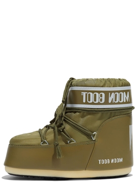 Moon Boot Icon Low Khaki Nylon Boots